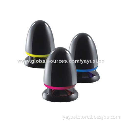 Mini Portable Speakers, 5V DC, 1,000mA Power Input, 50-20,000Hz Frequency Response
